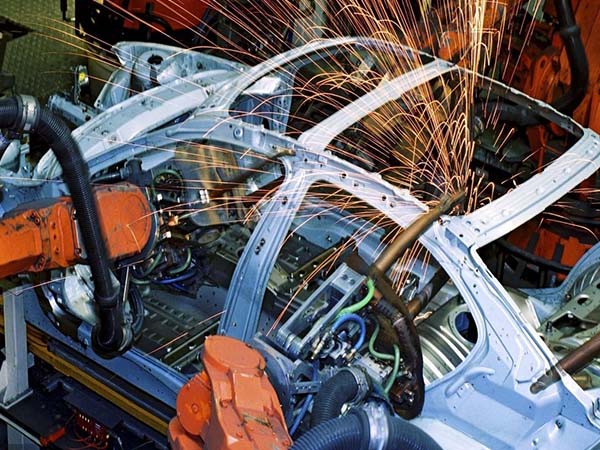 全自動點(diǎn)焊機(jī)器人焊接工作過程 全自動點(diǎn)焊機(jī)器人焊接工作過程